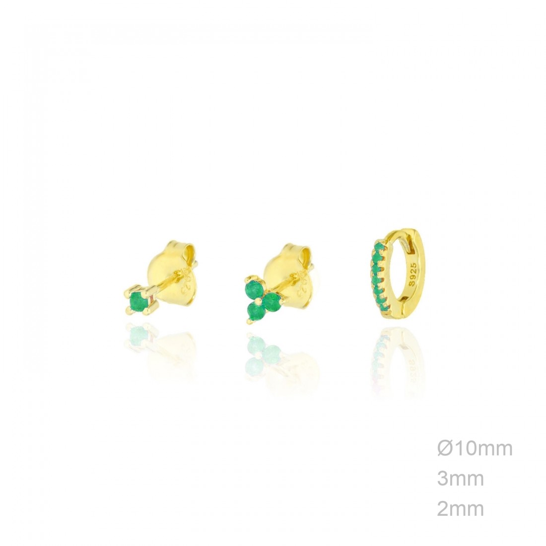 Pack 3 Circonitas Verdes