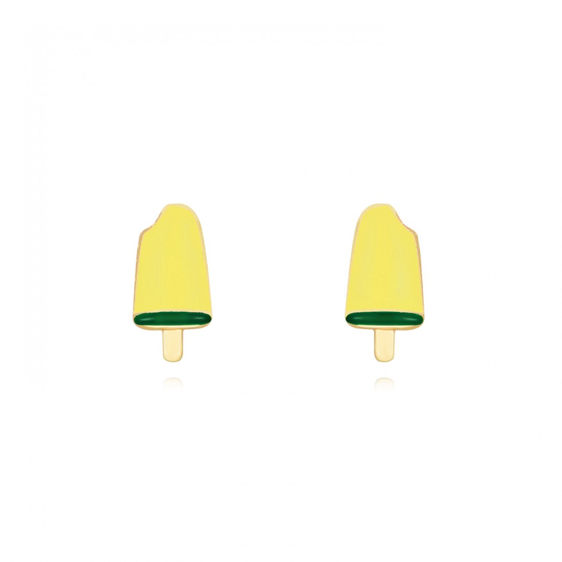 Pendientes Helado Limón