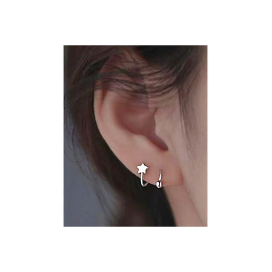 Moon Spiral Earrings