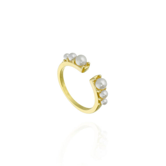 Anillo Perlas ajustable