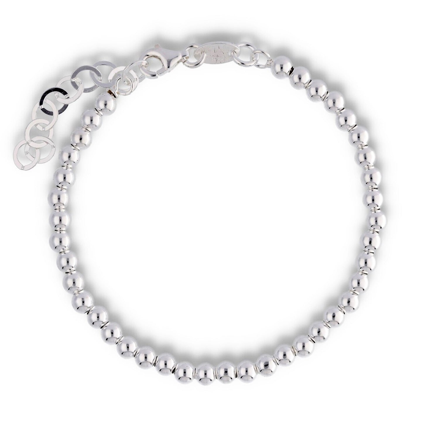 Pulsera "Bubbles" – Plata de Ley 925