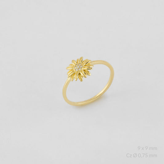 Anillo girasol