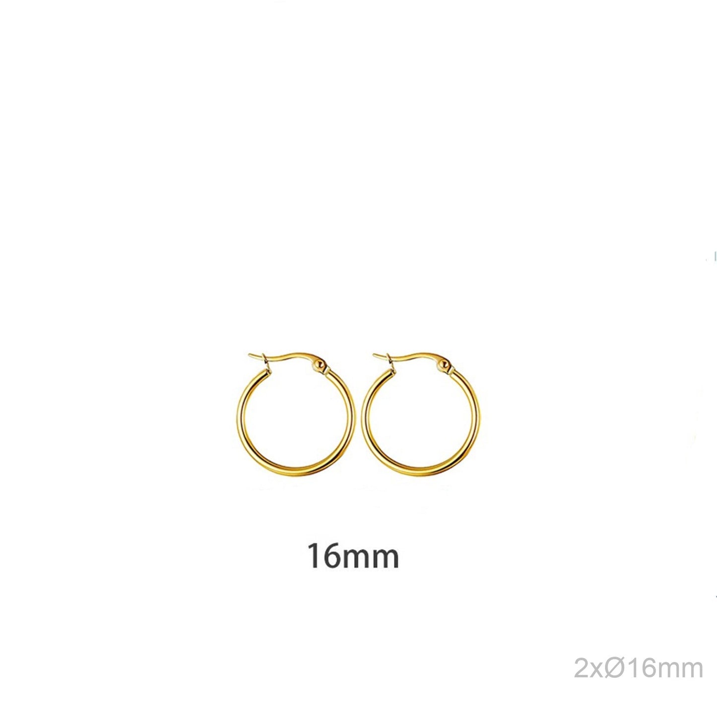 Aro 16mm Dorado