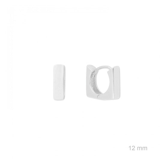 Pendientes de Aro "Essentials Collection" – Plata de Ley 925 / Baño de Oro 18k