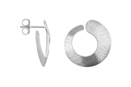 Pendientes Círculo irregular