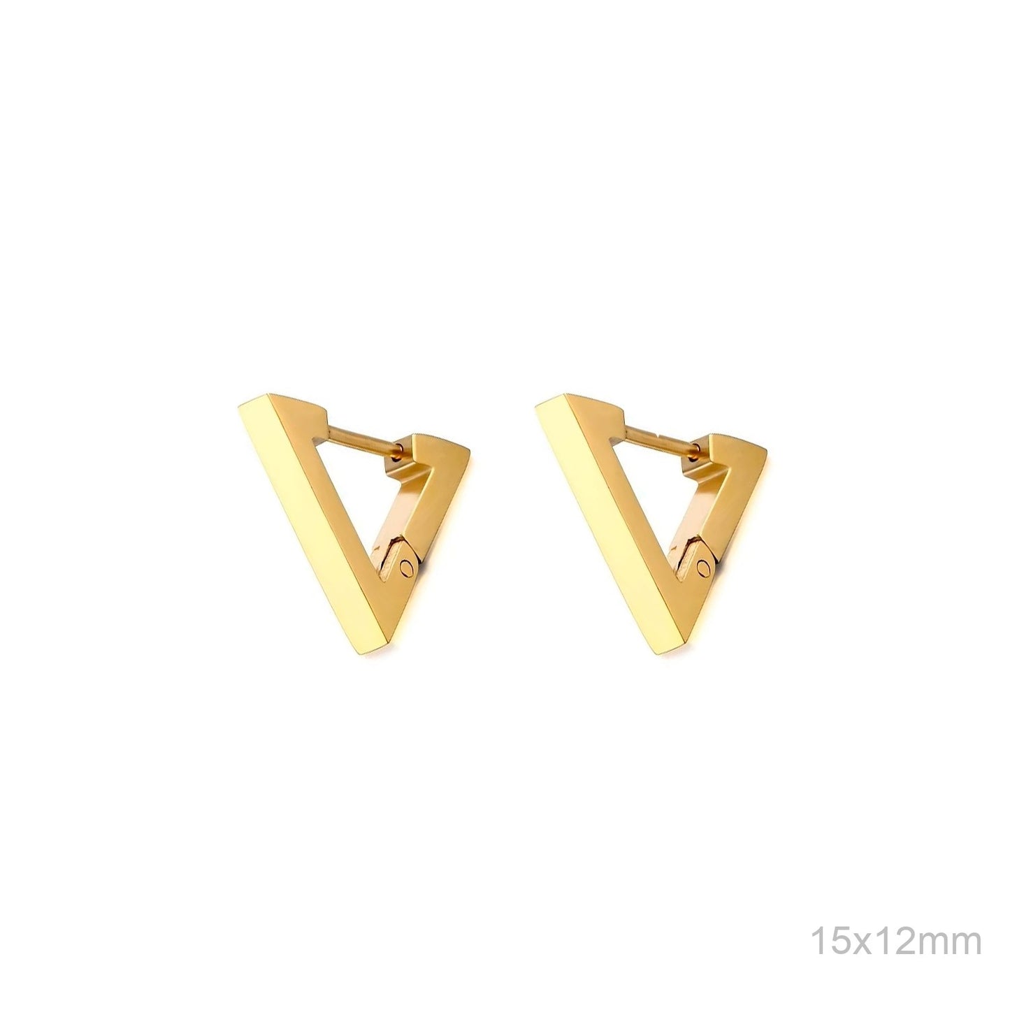 Golden Triangle Earrings