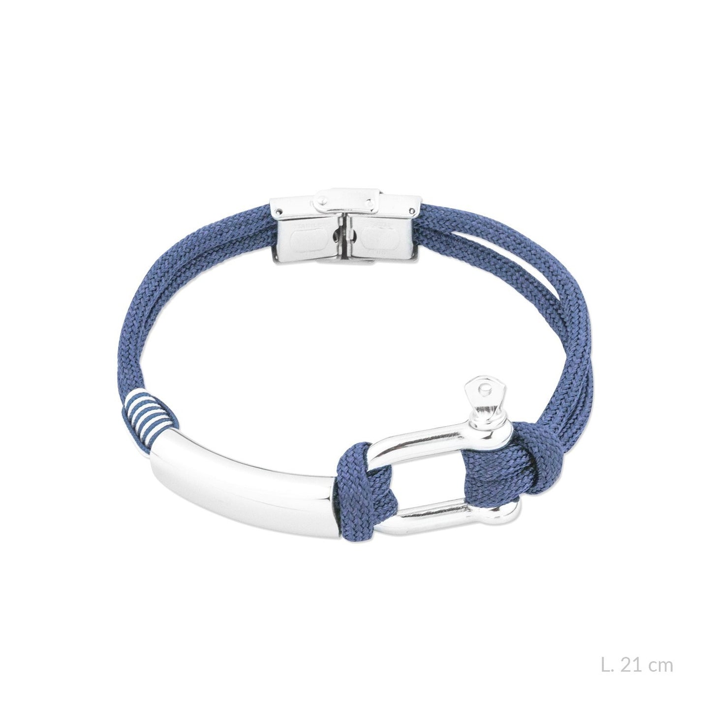 Pulsera Estribo Azul