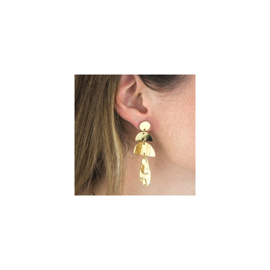 Pendientes Acero Largos