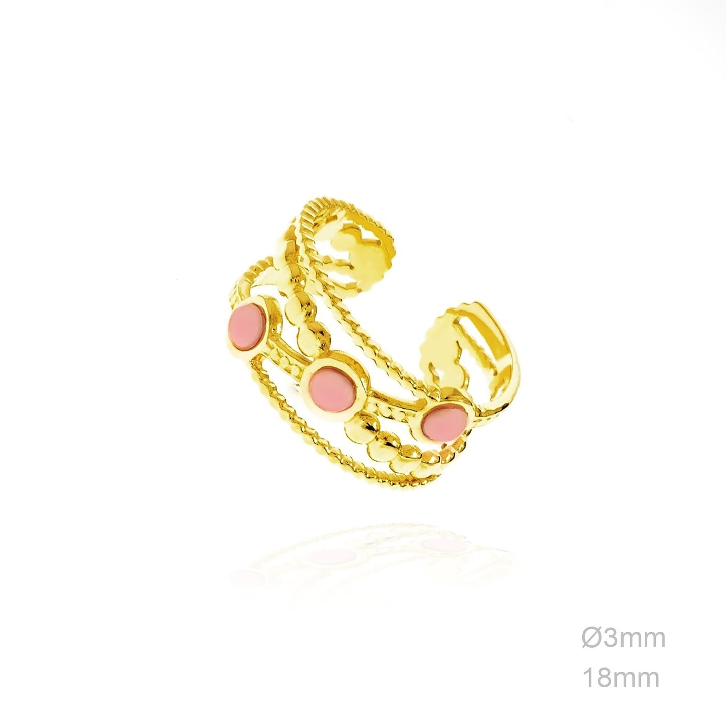 Anillo Princess Rosa