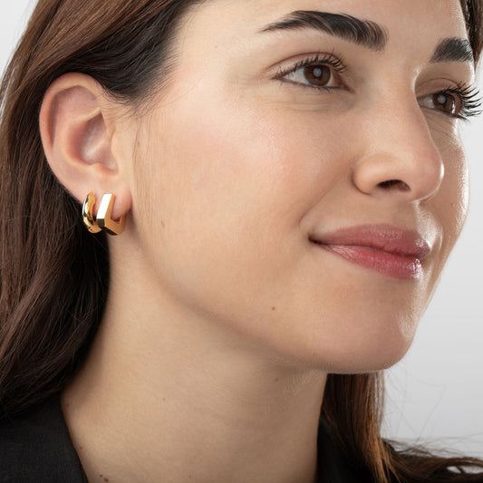Pendientes Cuadrados
