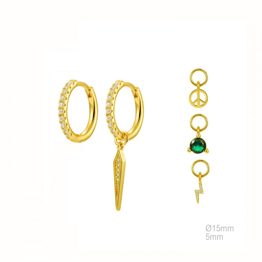 Pendientes Aros Pincho