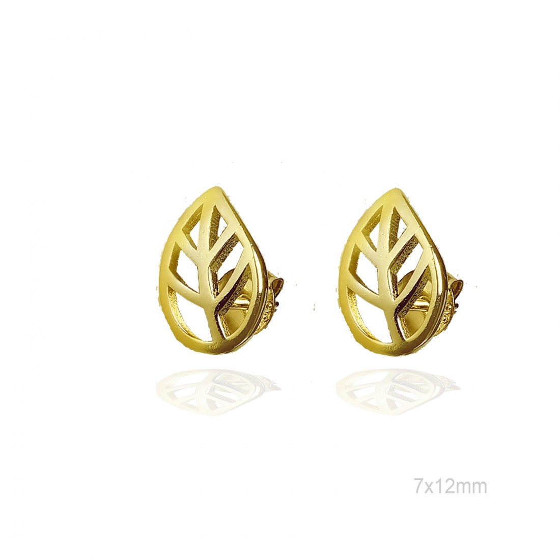 Pendientes Basic Hoja Calada