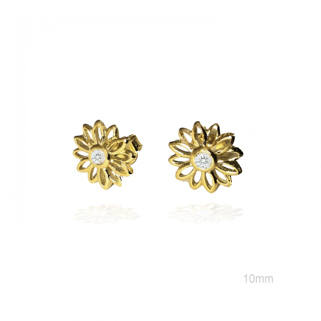 Pendientes Basic Flor