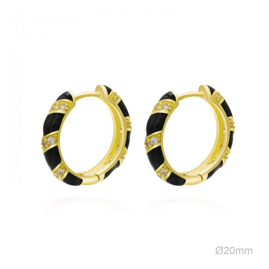 Pendientes "Vibrant Pop" - Esmalte, luz y movimiento.