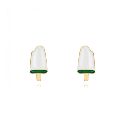 Pendientes Helado Nata