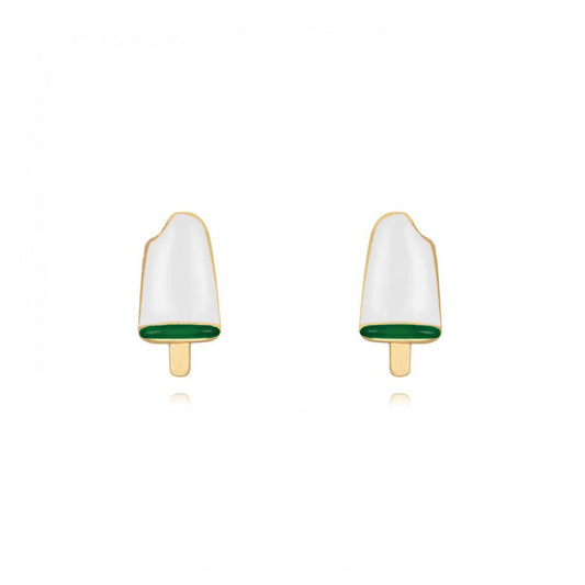 Pendientes Helado Nata