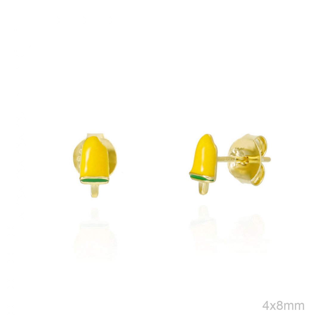 Pendientes Helado Limón