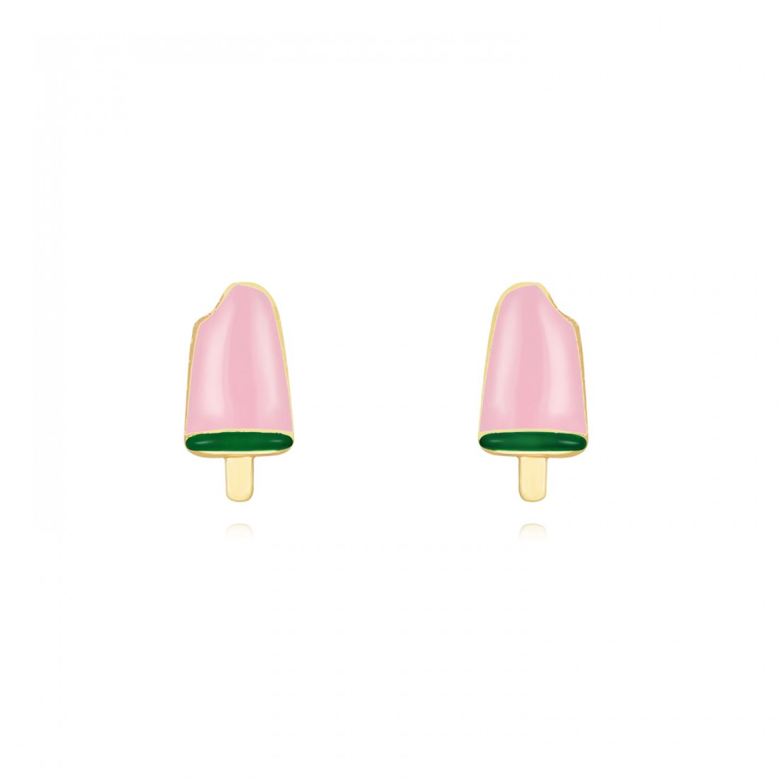 Pendientes Helado Fresa