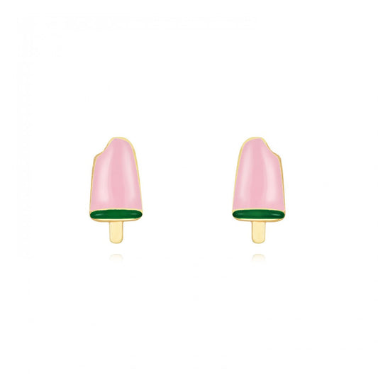 Pendientes Helado Fresa