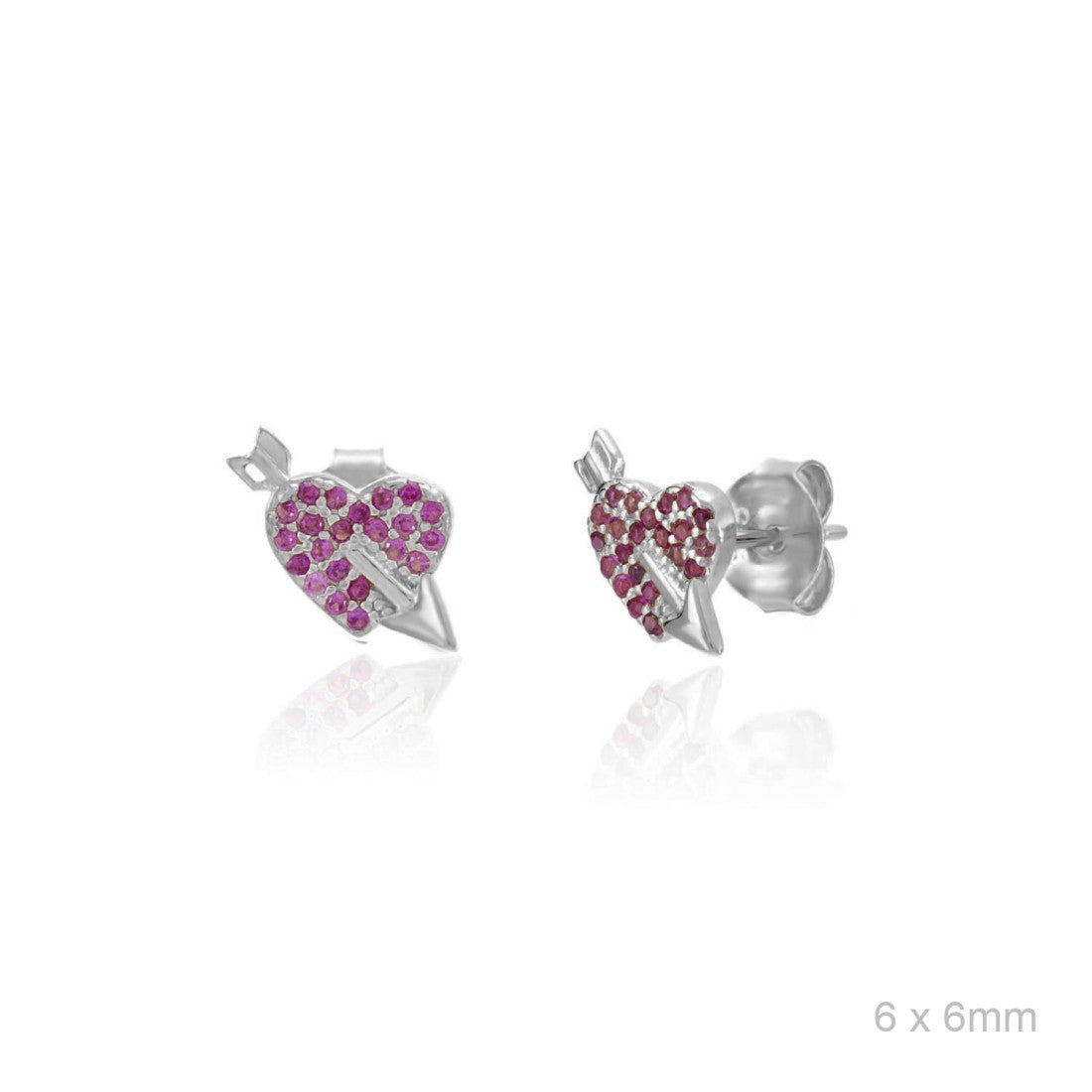 Pendientes Corazón/Flecha