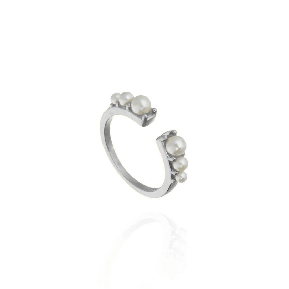 Anillo Perlas ajustable