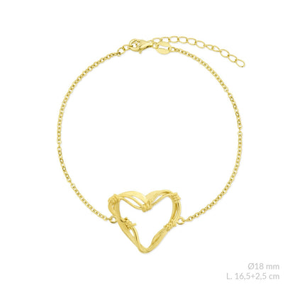 Pulsera Thorned Heart - Corazón Espinado