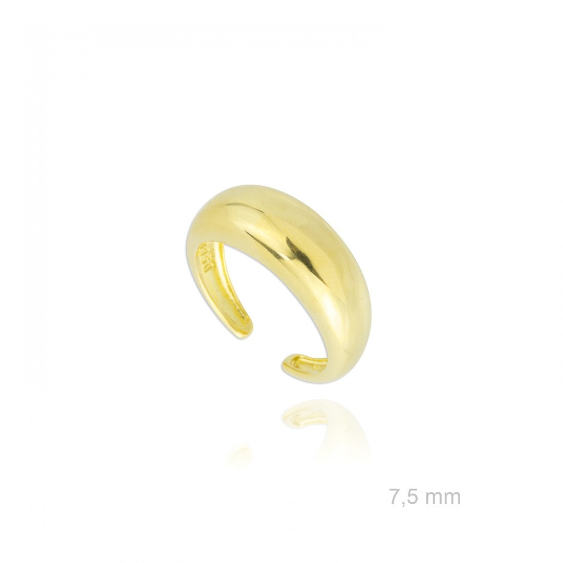 Anillo Liso Dorado ajustable