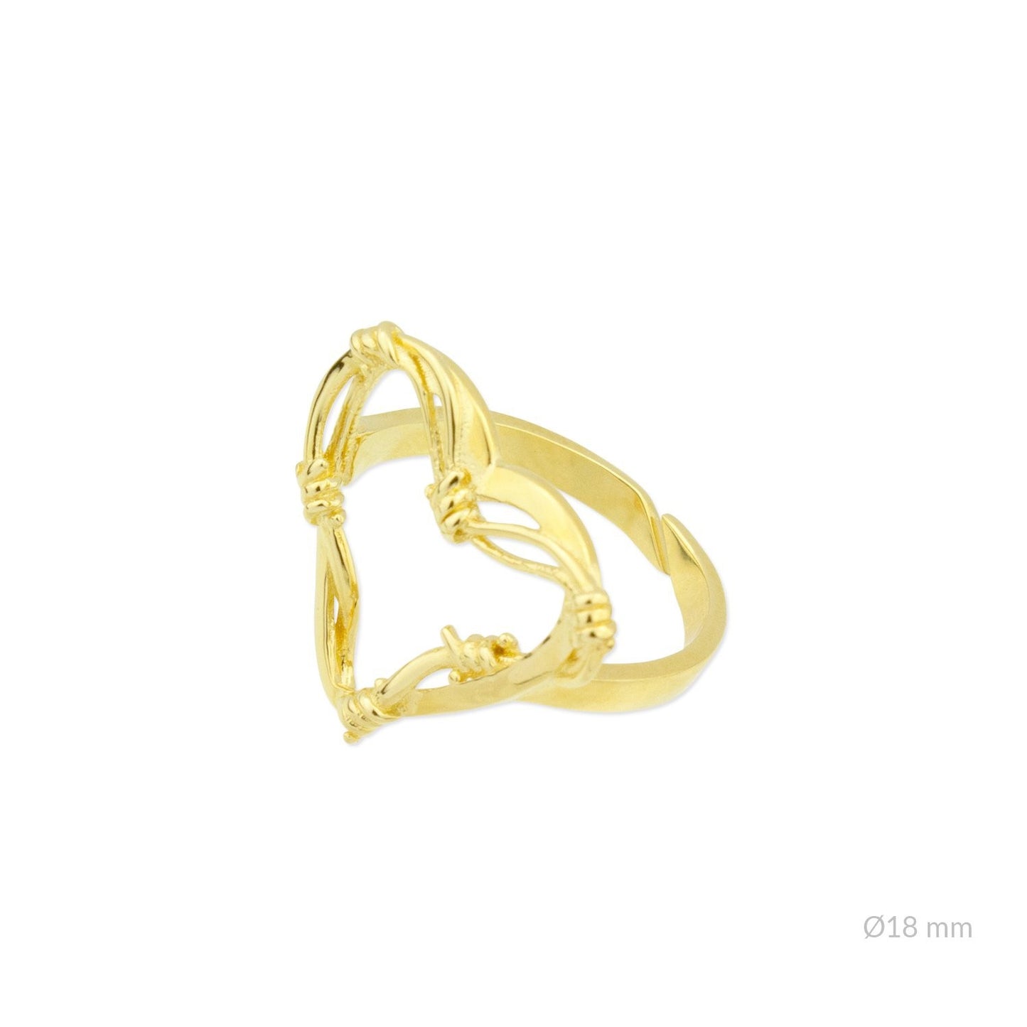 Anillo Thorned Heart - Corazón Espinado