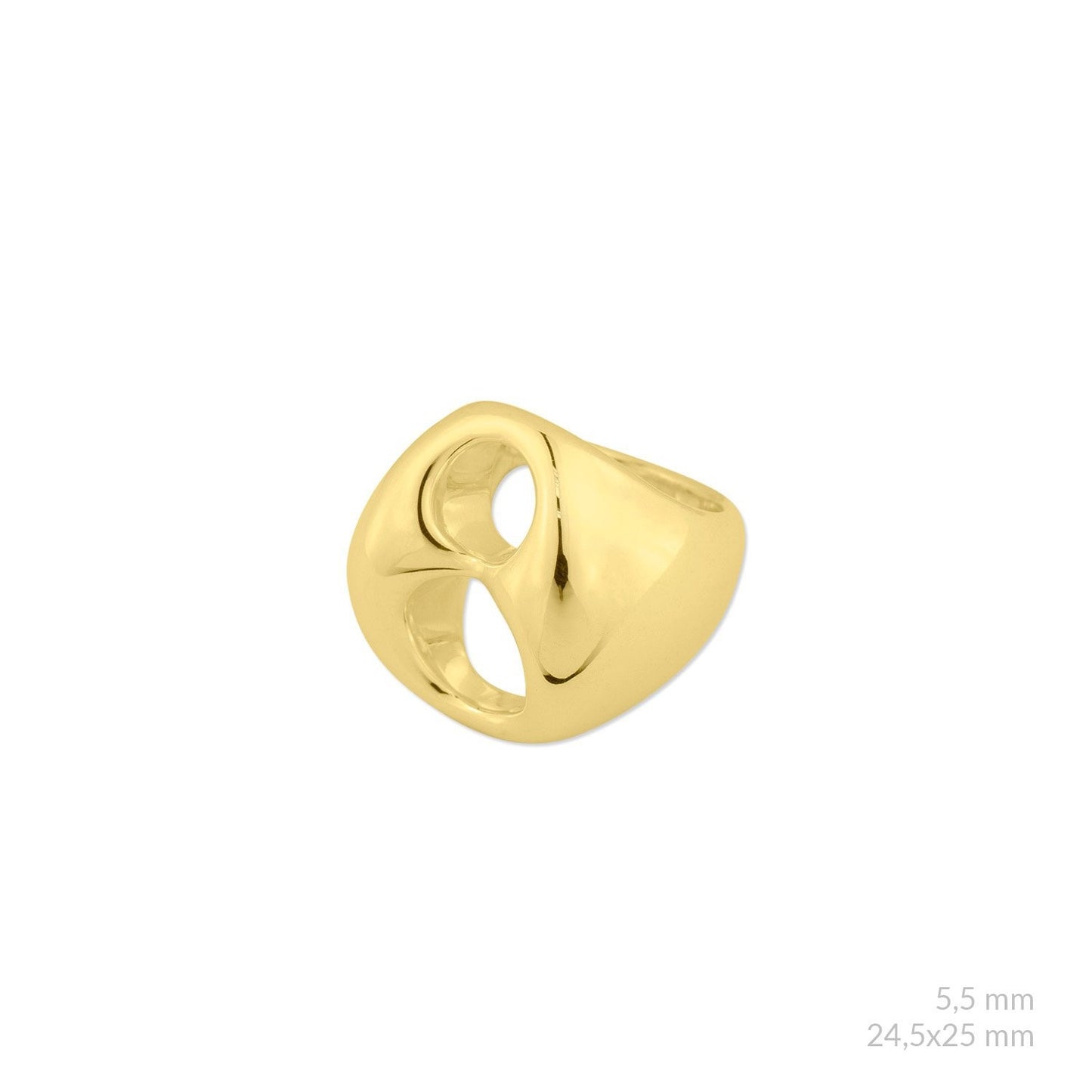 Anillo "Chunky & Light" Dúo