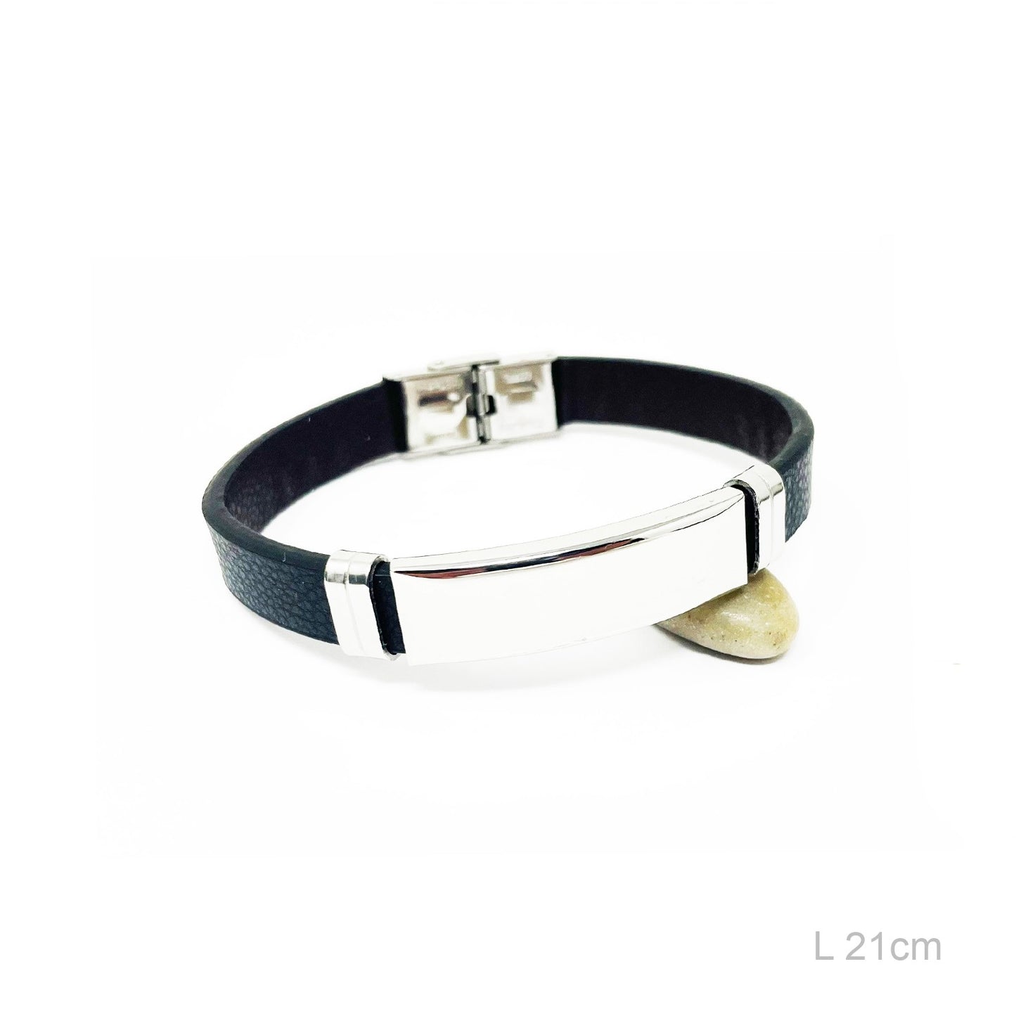 Pulsera Acero Negra