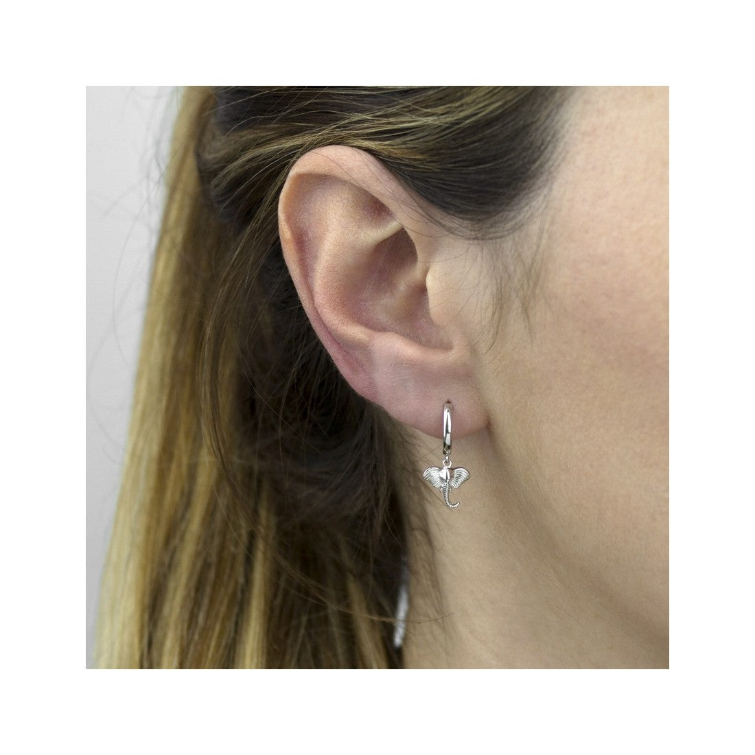 Pendientes de Aro "Wild Spirit" – Plata de Ley 925 y Baño de Oro 18k