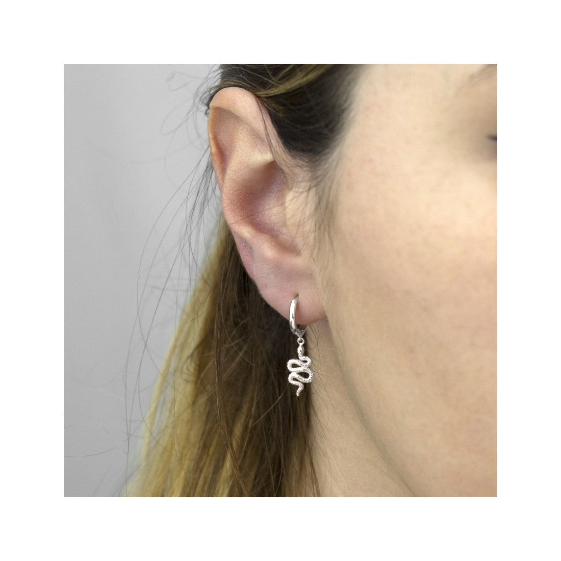 Pendientes de Aro "Wild Spirit" – Plata de Ley 925 y Baño de Oro 18k