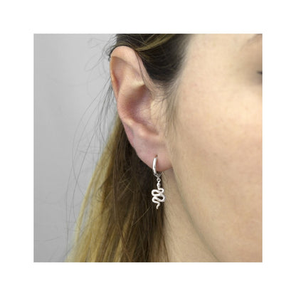 Pendientes de Aro "Wild Spirit" – Plata de Ley 925 y Baño de Oro 18k