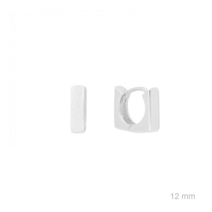 Pendientes de Aro "Essentials Collection" – Plata de Ley 925 / Baño de Oro 18k