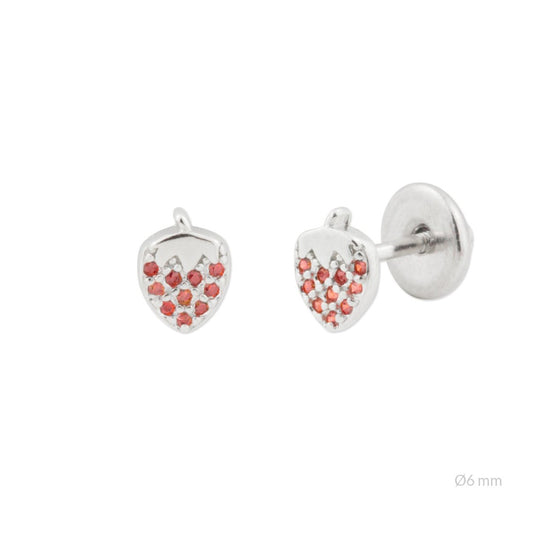 Pendientes Fresa