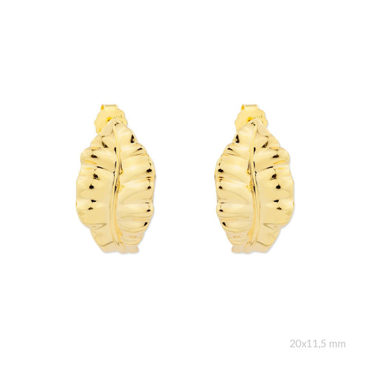 Pendientes Oasis Nervados