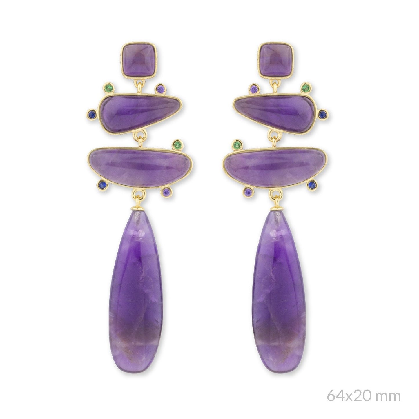 Pendientes Marina Dorados