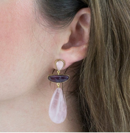 Pendientes Claudia Dorados