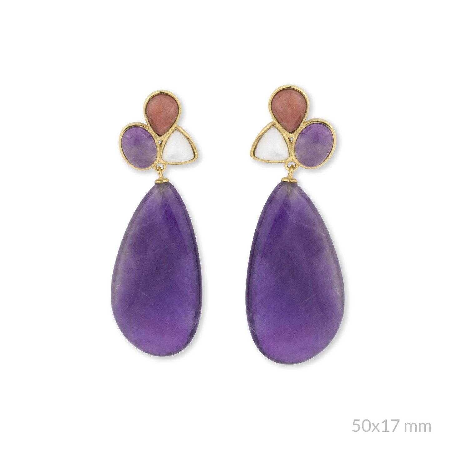 Pendientes Manuela Dorados