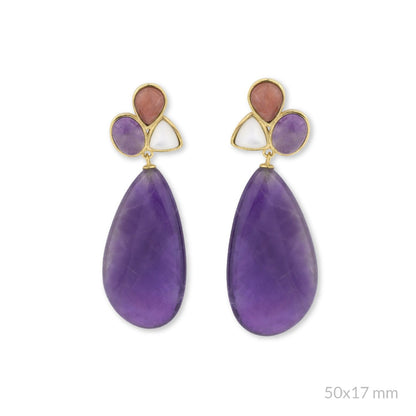 Pendientes Manuela Dorados