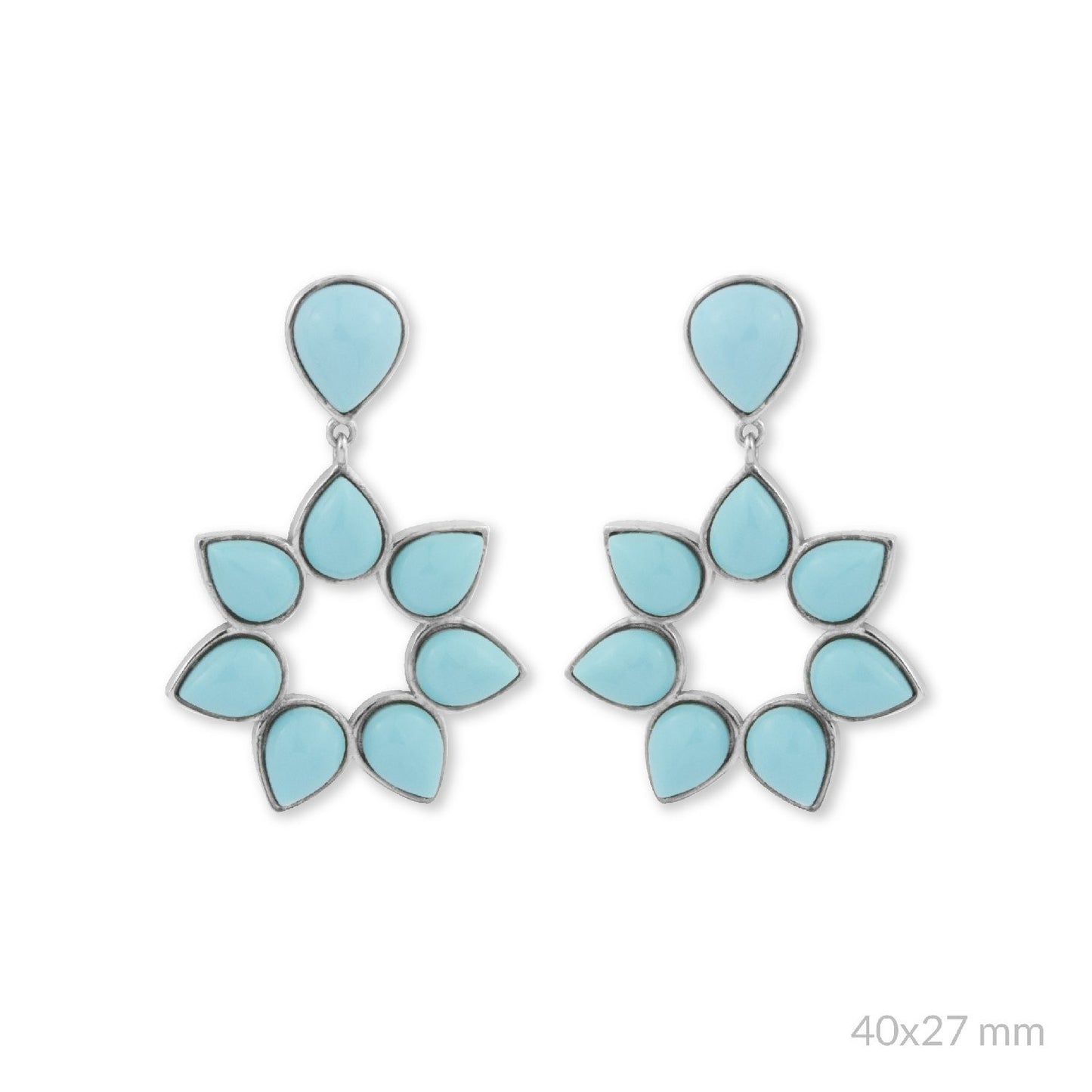Pendientes Sofía Azul