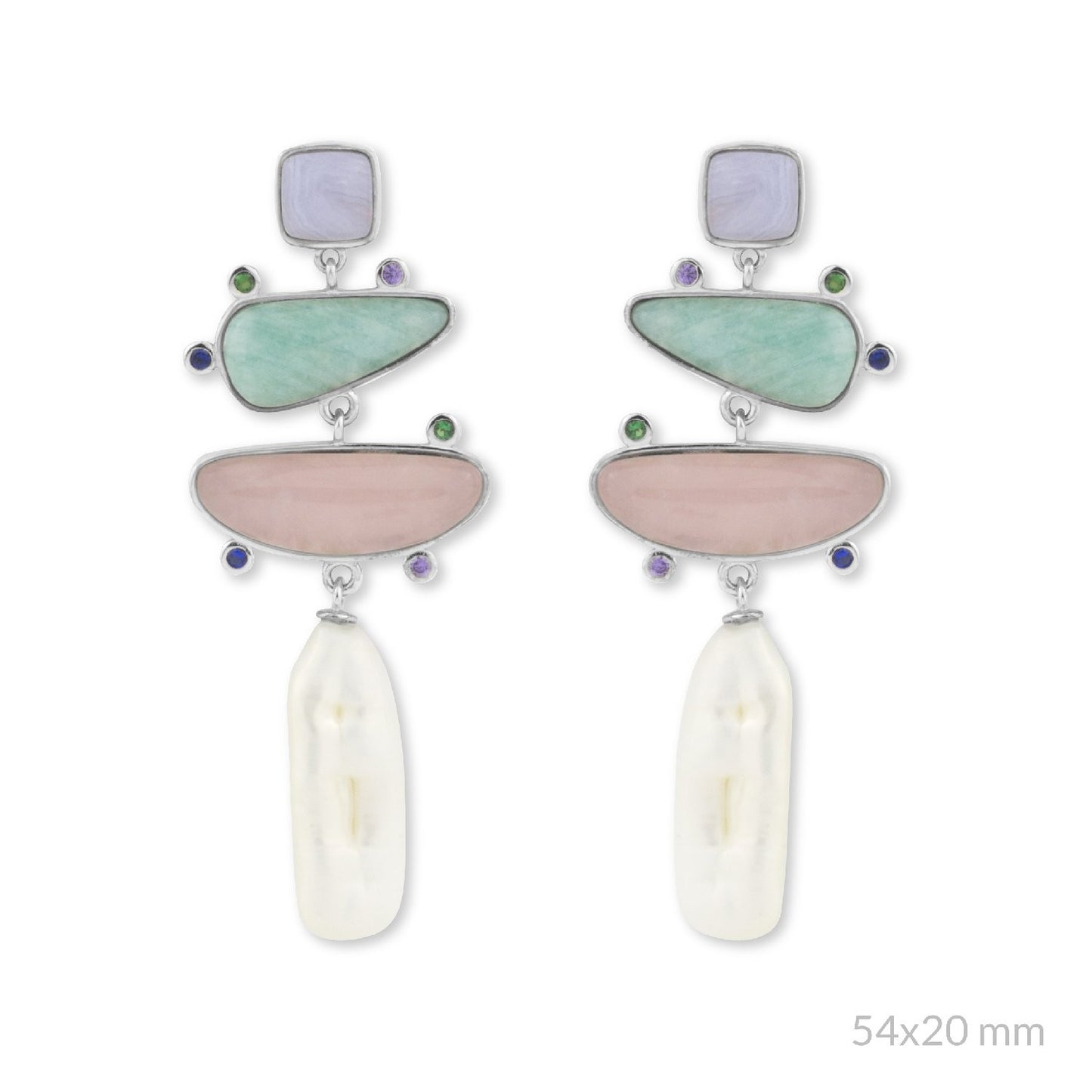 Pendientes Valeria Pastel