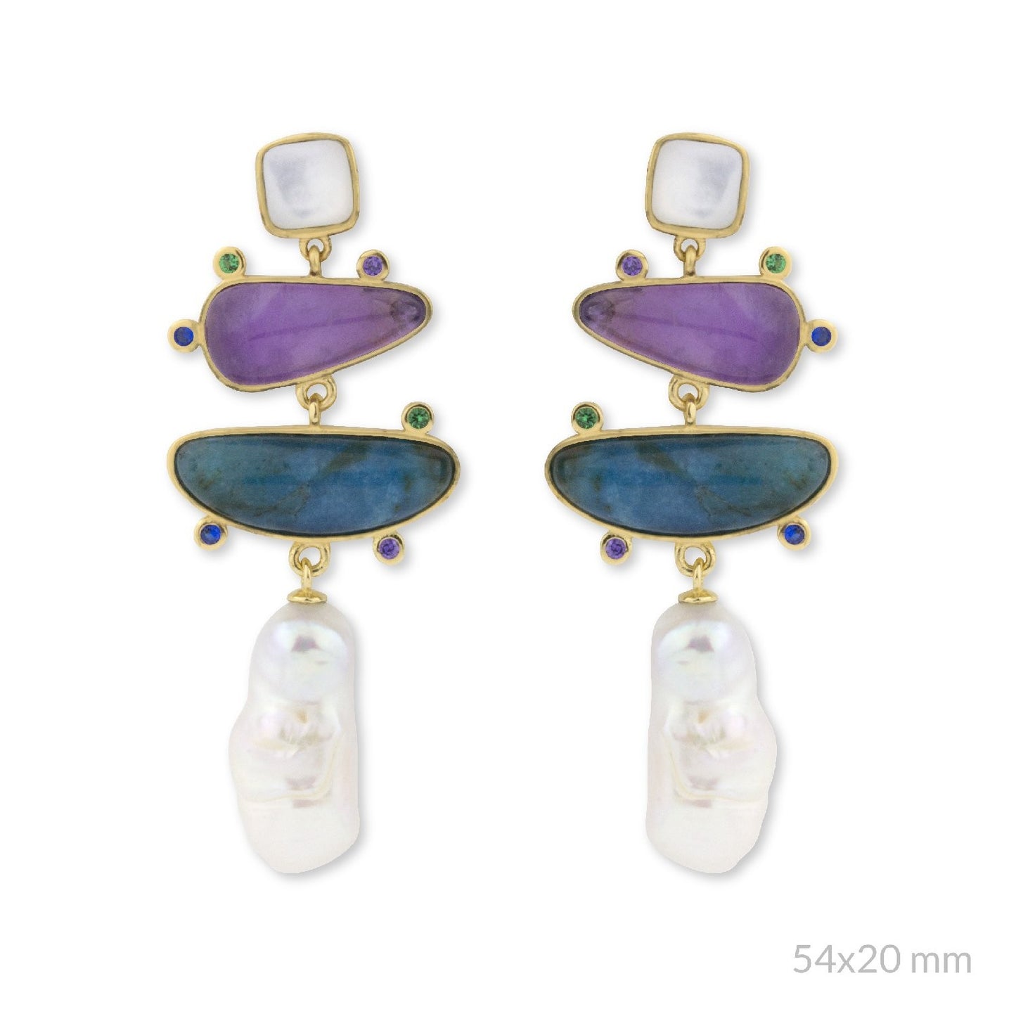 Pendientes Valeria Dorados
