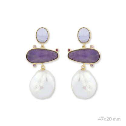 Pendientes Martina Dorados