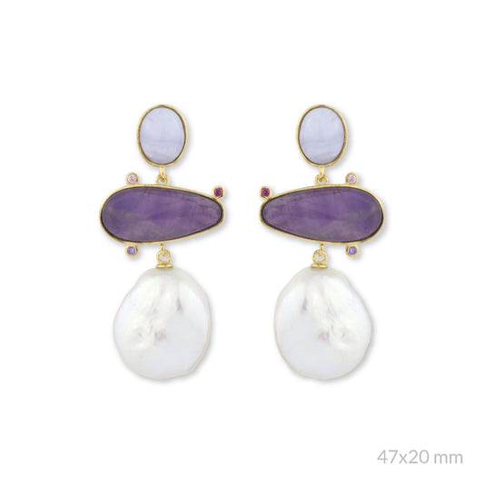 Pendientes Martina Dorados