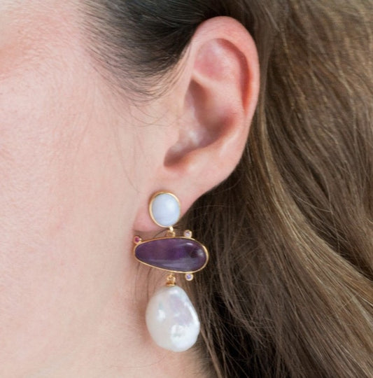 Pendientes Martina Dorados