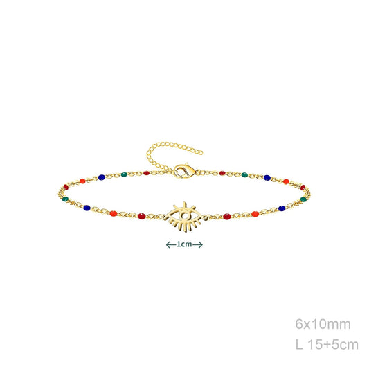 Pulsera Multicolor Ojo Turco