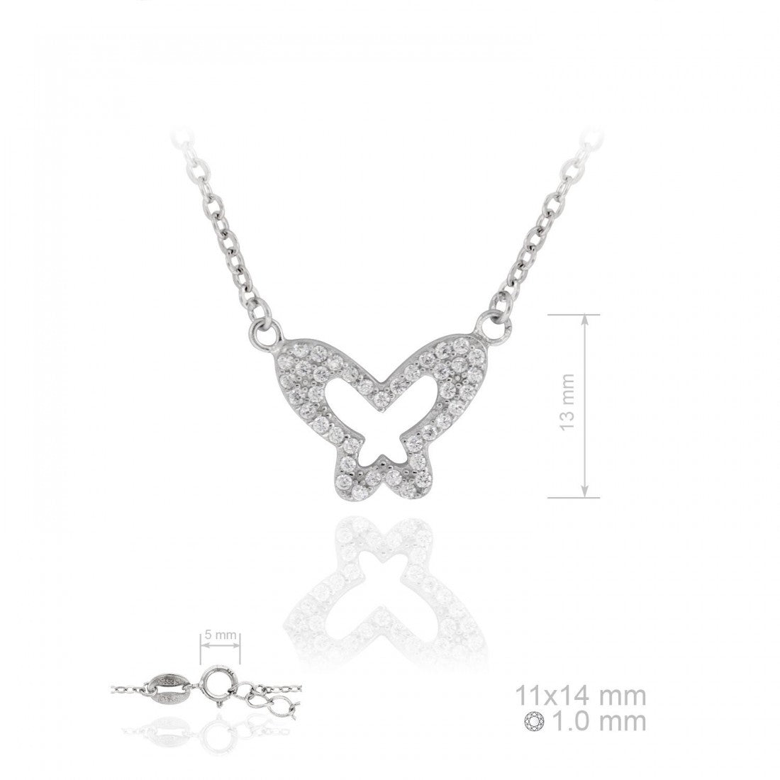 Gargantilla Mariposa