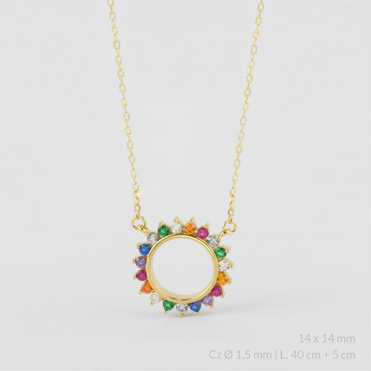 Must have gargantilla de colores