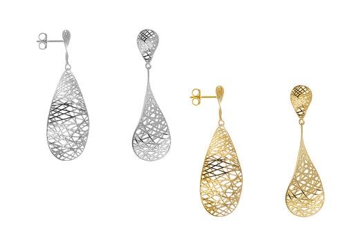 Pendiente Gota Plana Calado